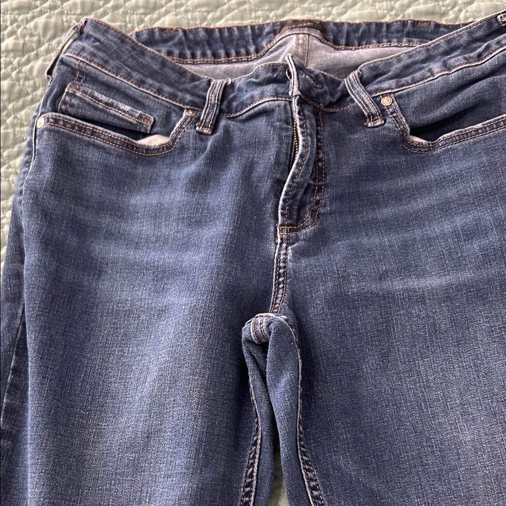 Silver Jeans Women's Flare Blue Denim - Picture 2 of 9
